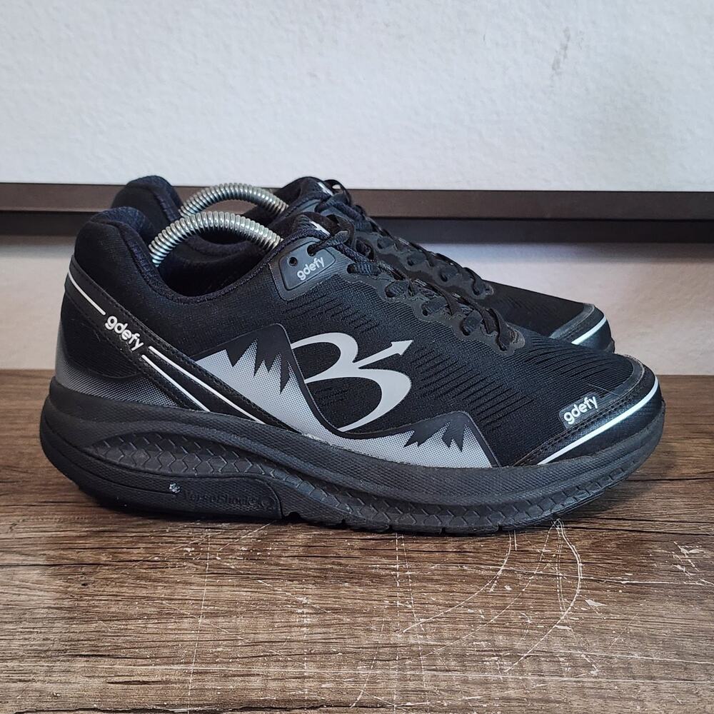 Gravity Defyer Mighty Walk Women's Athletic Walking Shoes Sneakers Size 10 Black - Picture 3 of 9
